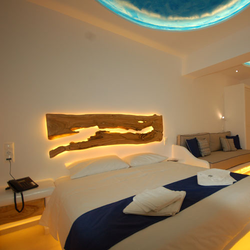 Mykonos Accommodation with spectacular sea view
